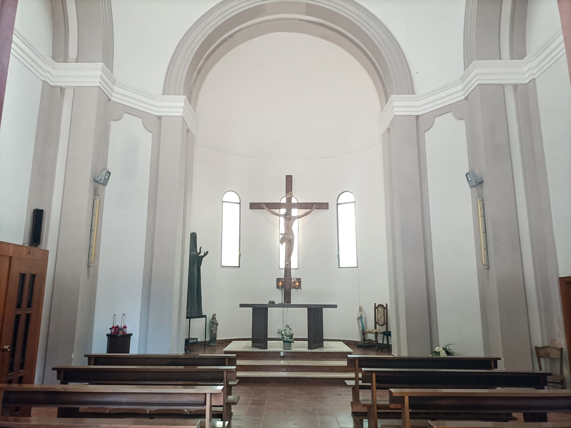 Abside della chiesa del cimitero