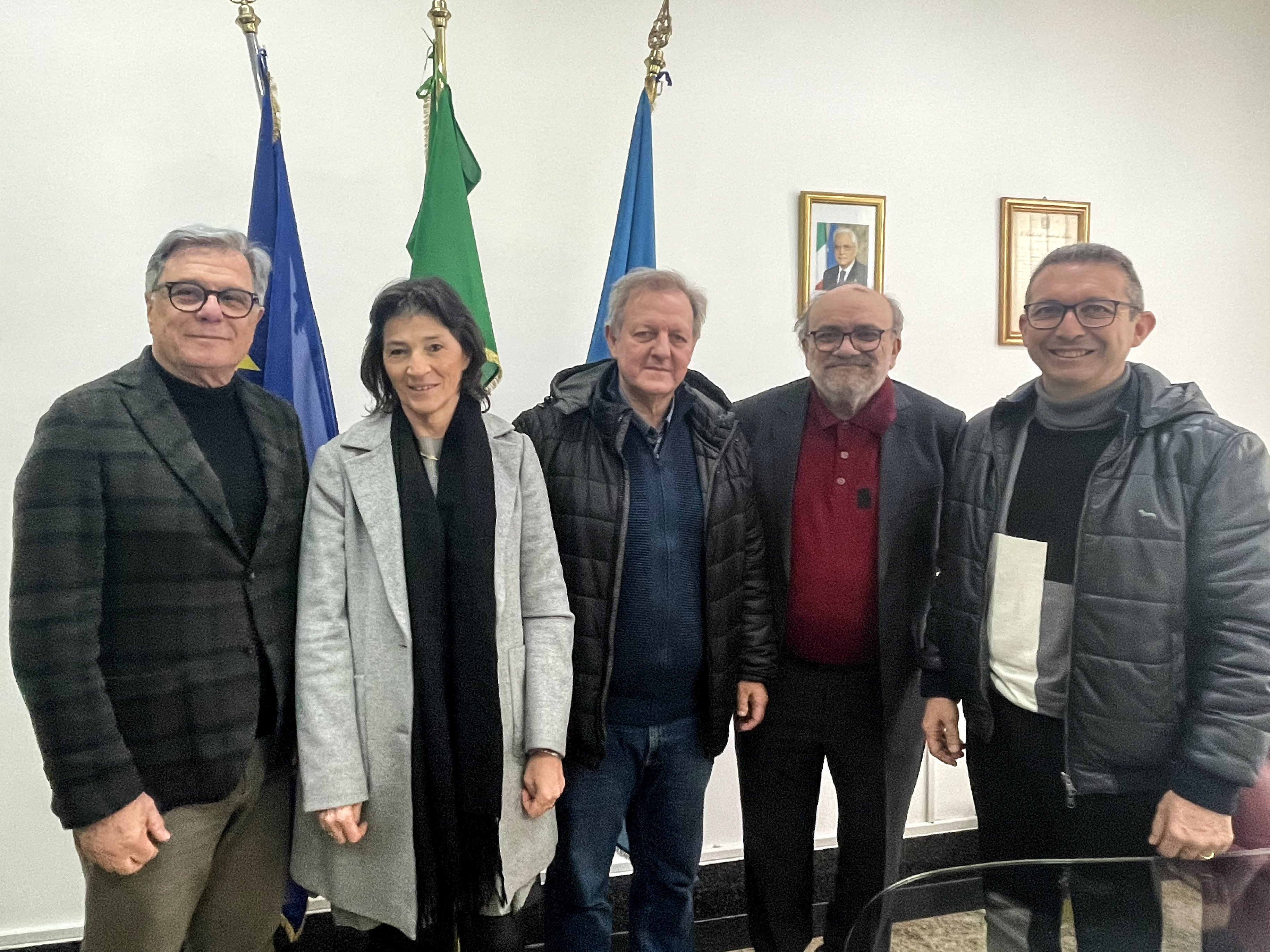 firma Protocollo ASL - Comune - Mantini_Iacovacci_Lucarini_Frainetti_Maggiacomo