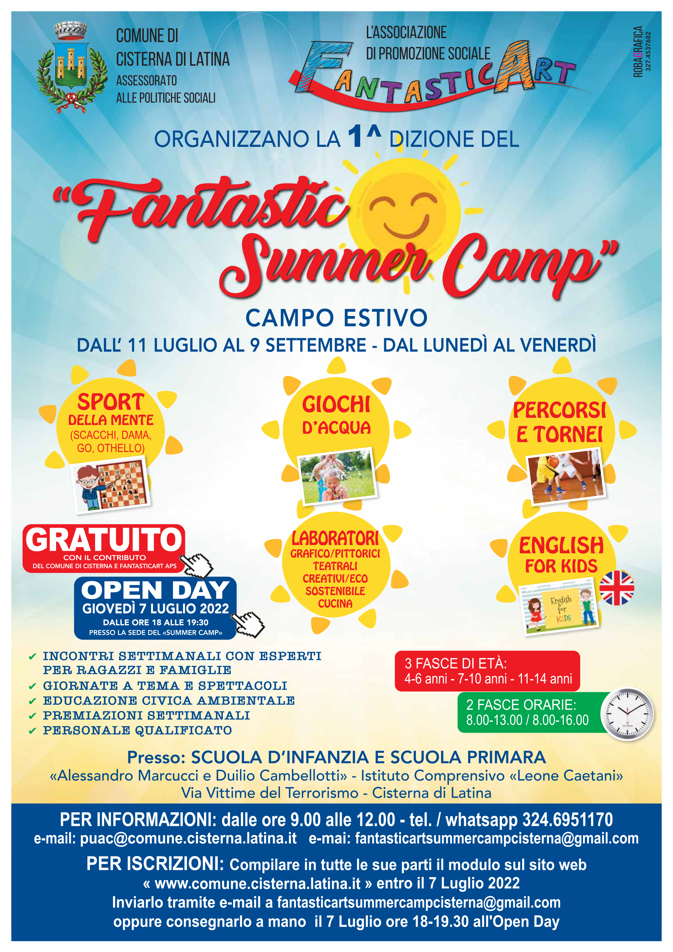 Locandina Fantastic Summer Camp