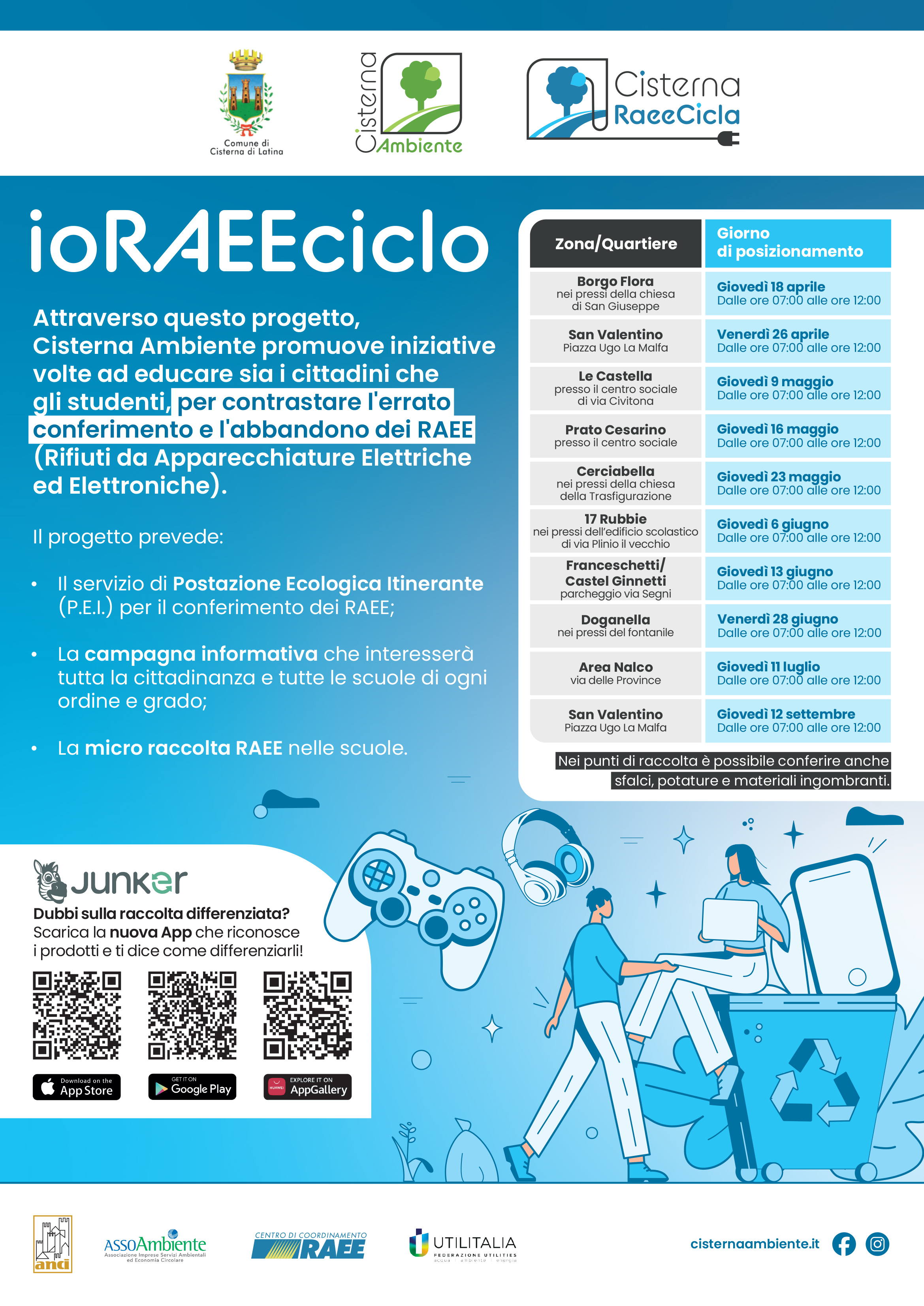 Calendario PEI CisternaAmbiente IoRAEEciclo