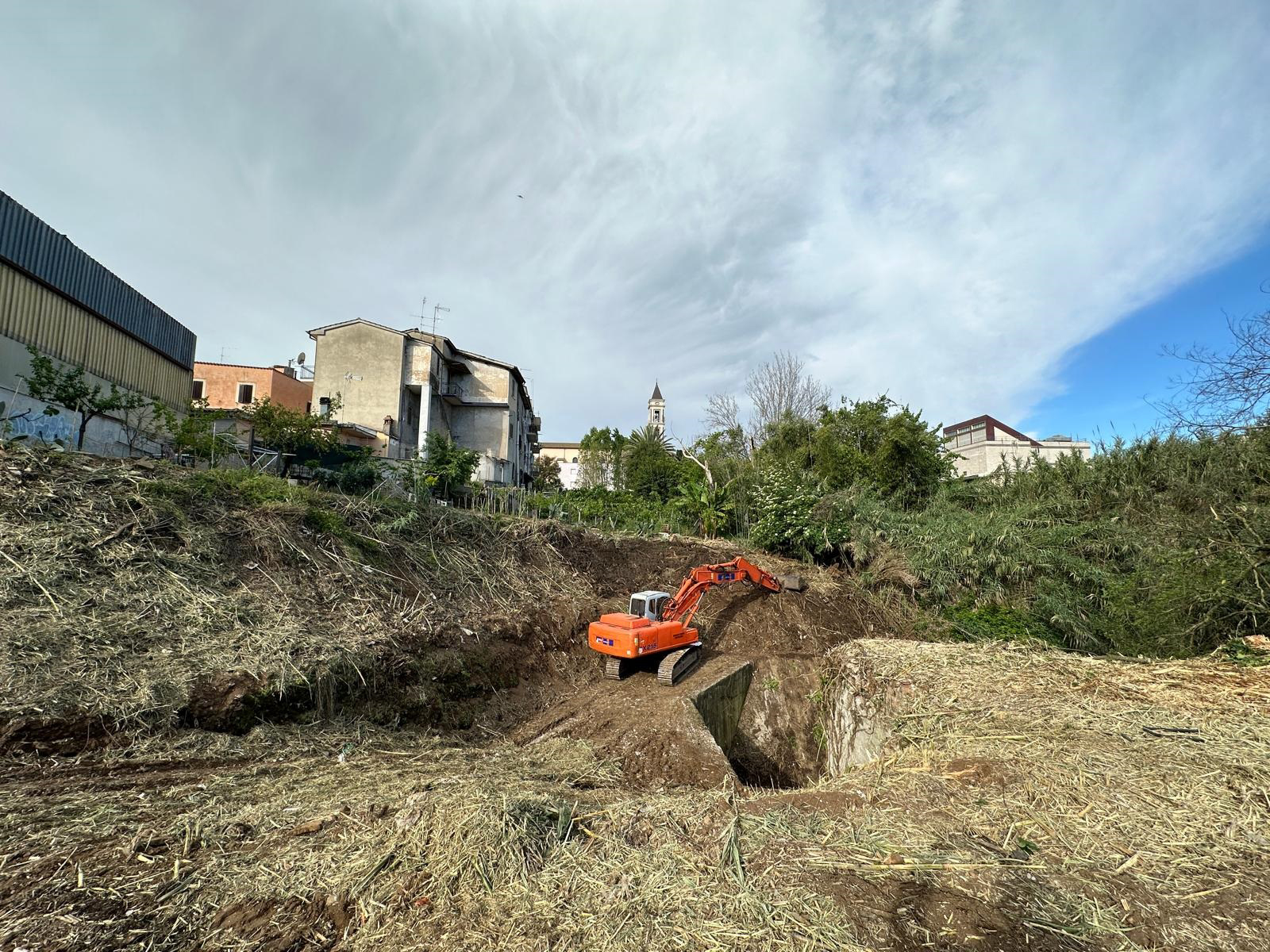 Fosso di Cisterna - lavori di bonifica