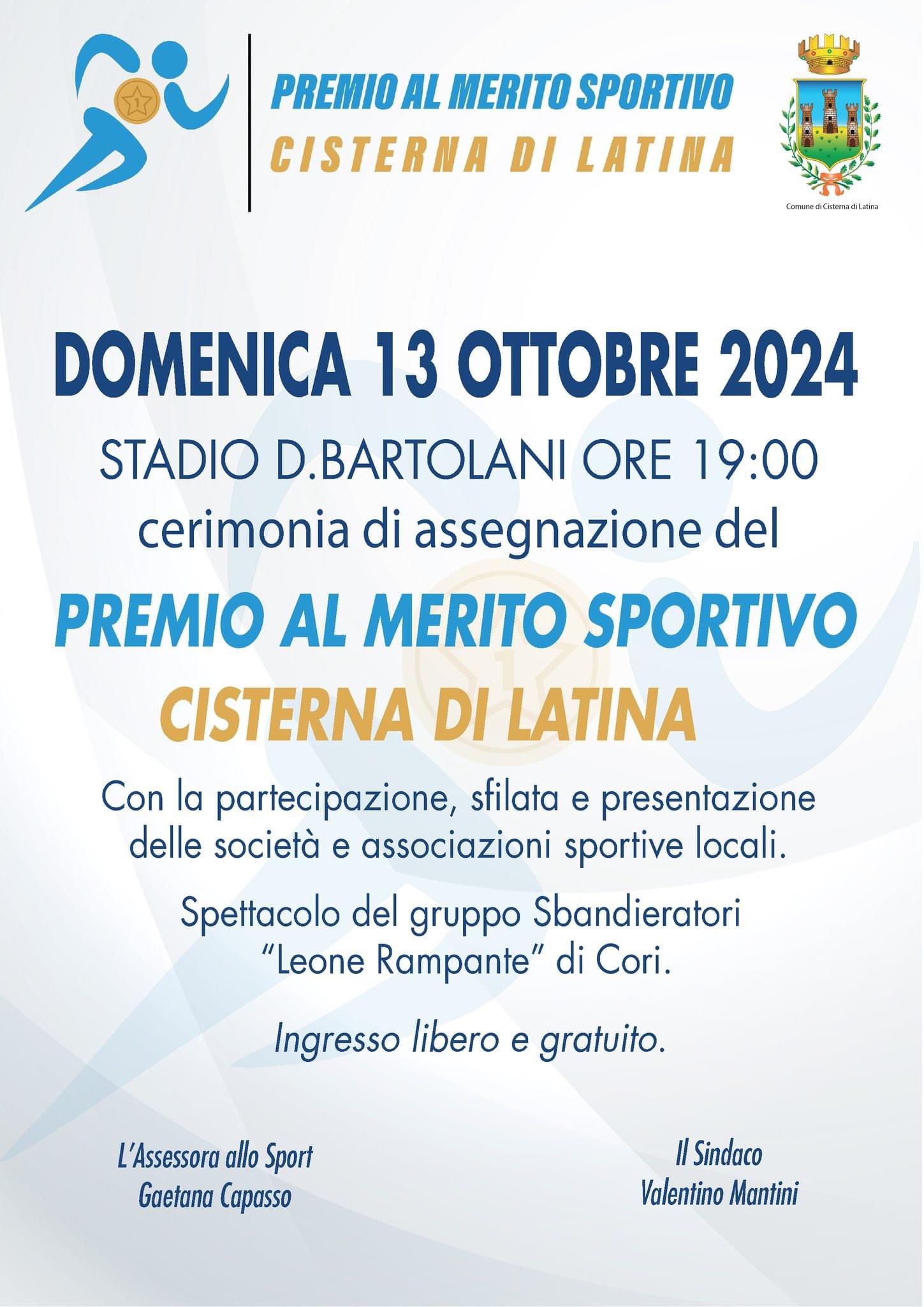 Merito Sportivo 2024 - locandina