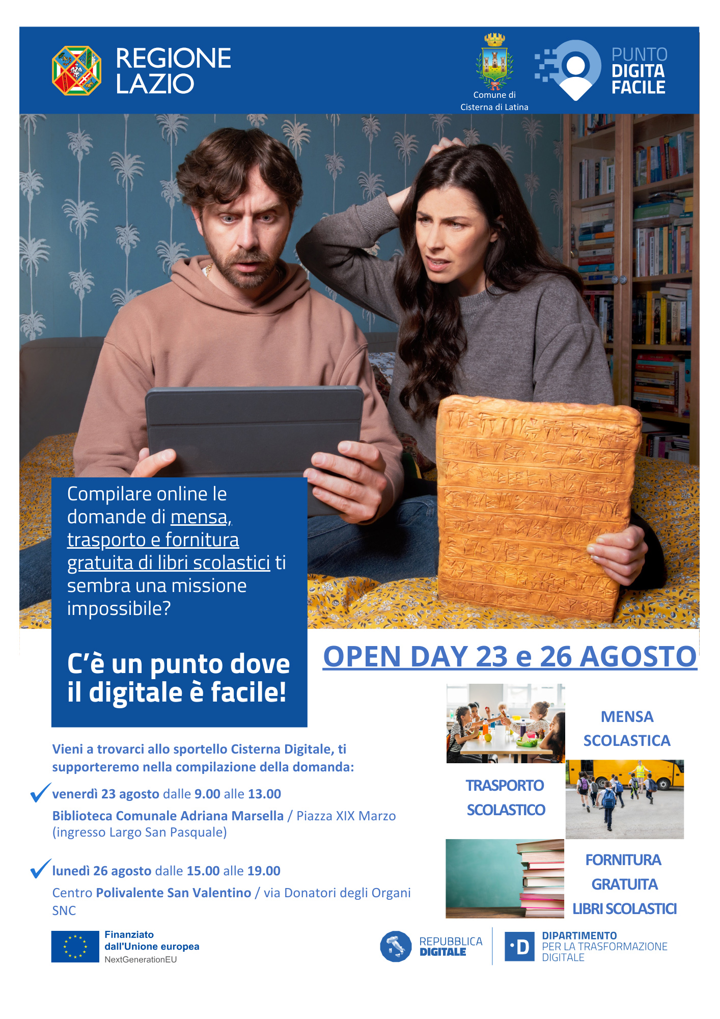 Open Day punto Digitale Cisterna Facile