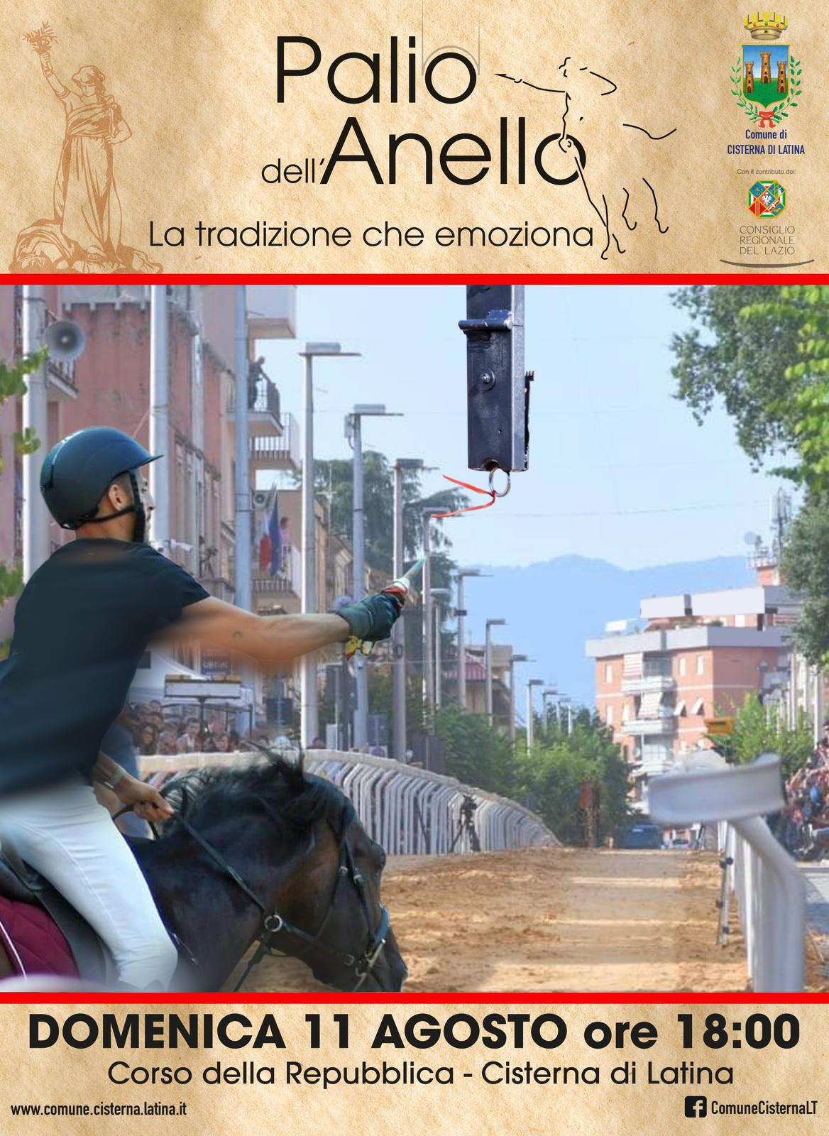 Palio dell'Anello 2024 - locandina