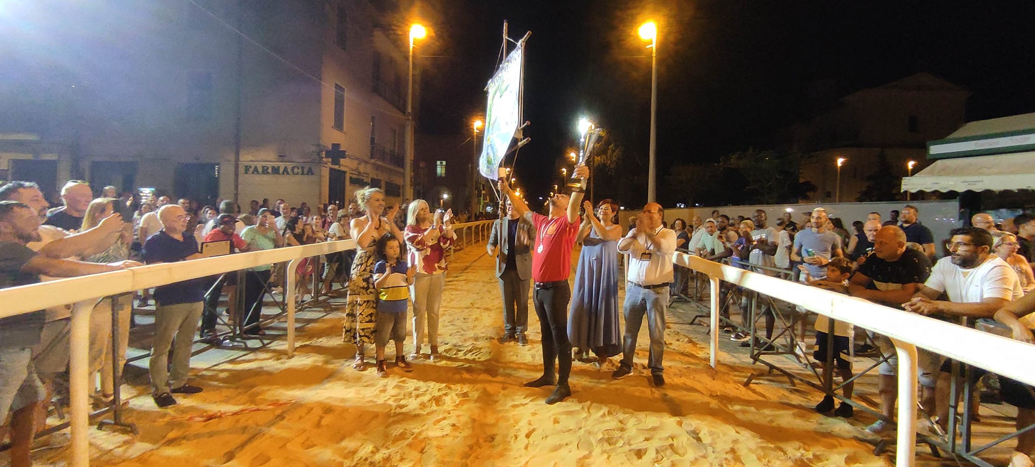 Premiazione del vincitore del Palio dell'Anello 2024