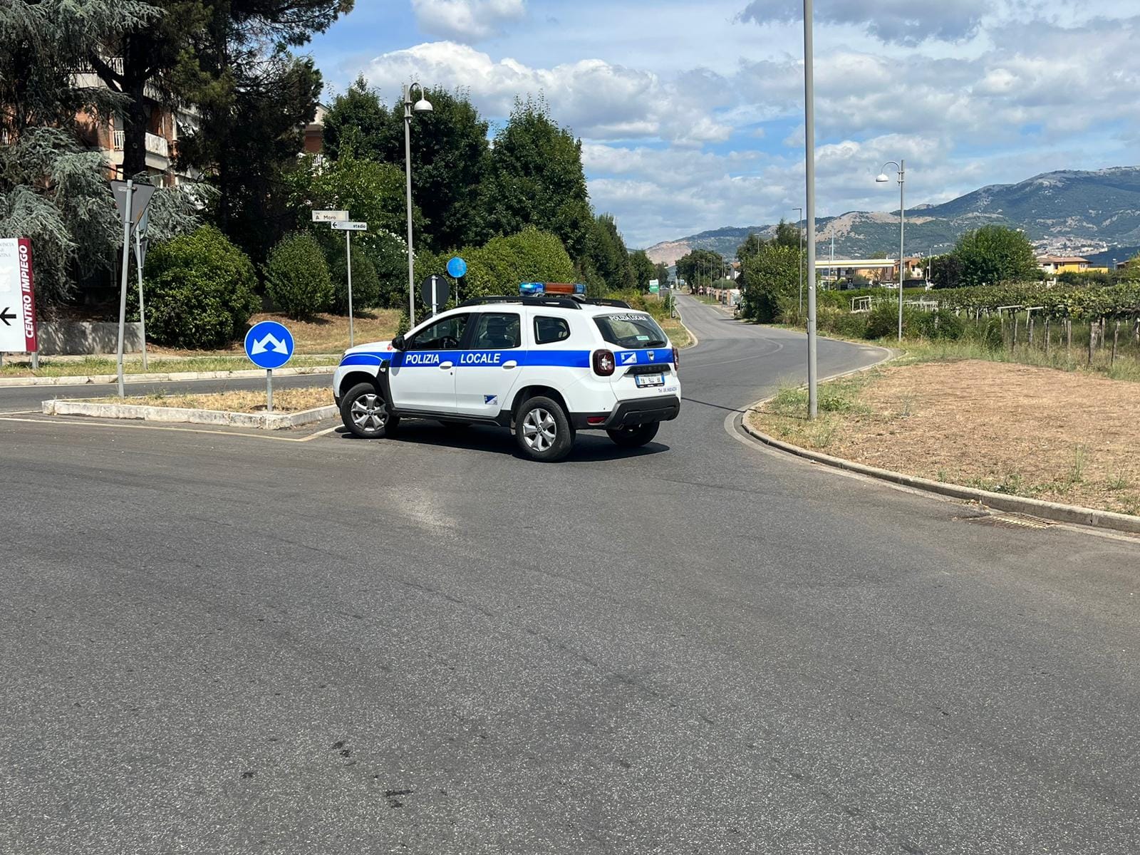 Pattuglia della Polizia Locale