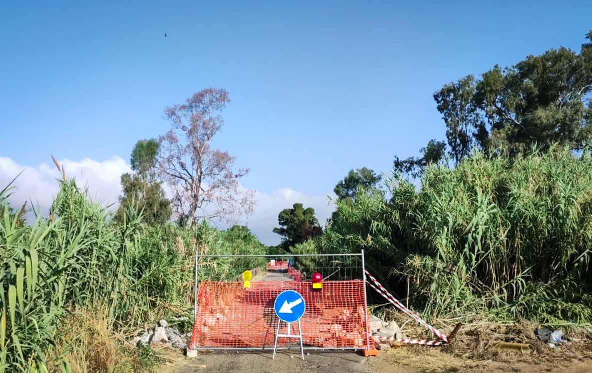 Cantiere ponte via dell'Anatra