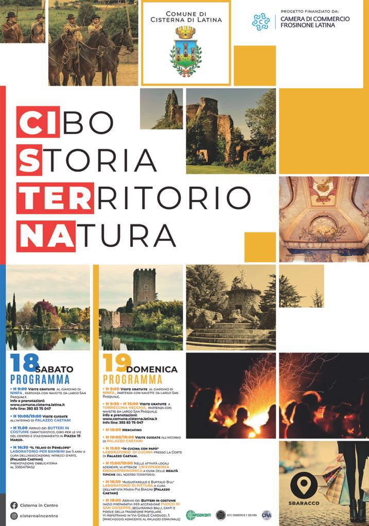 Programma festa della Sbaracco - Cibo Storia Territorio Natura